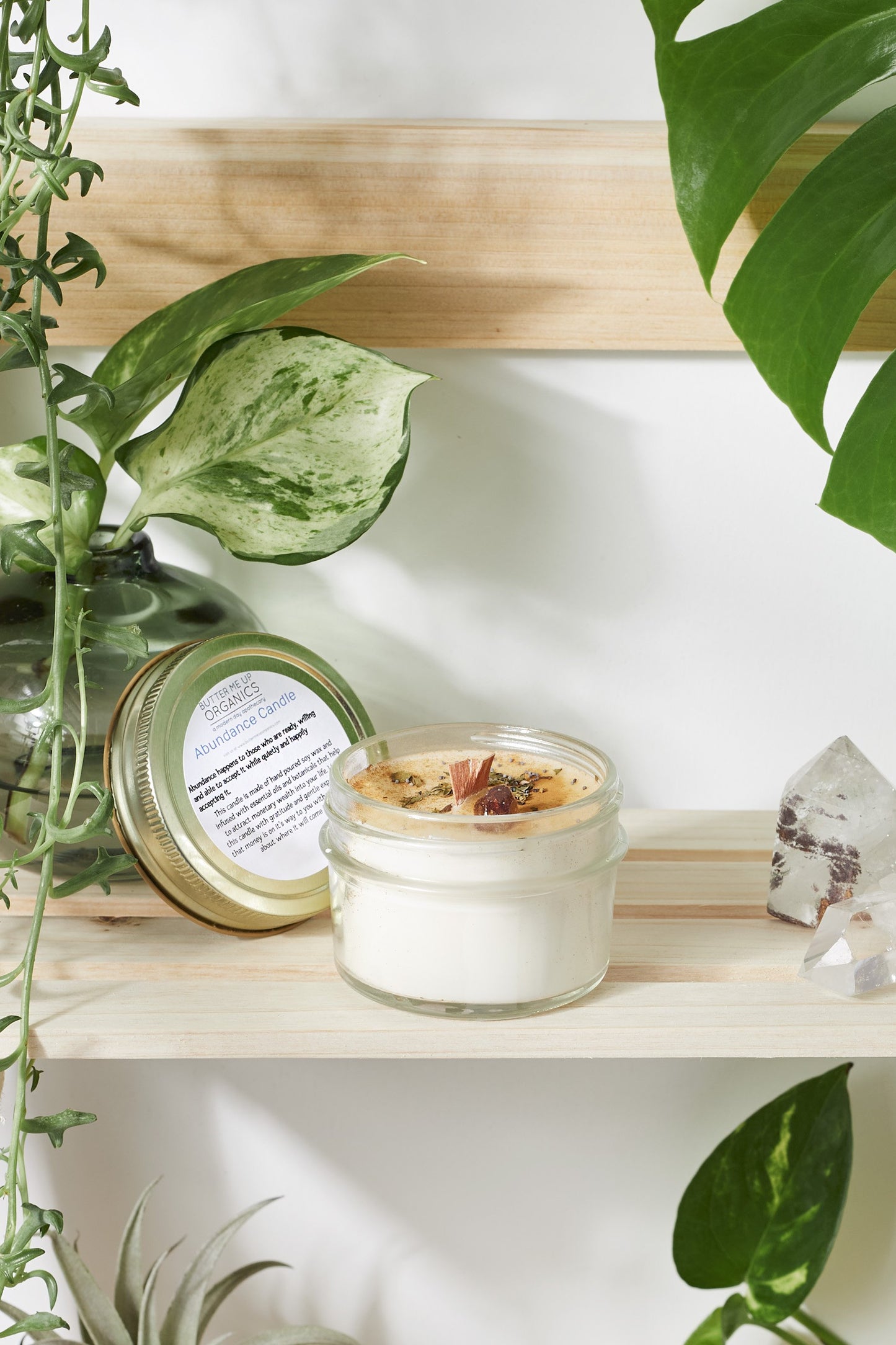 Abundance Candle / Ritual Candle/ Intention Candle