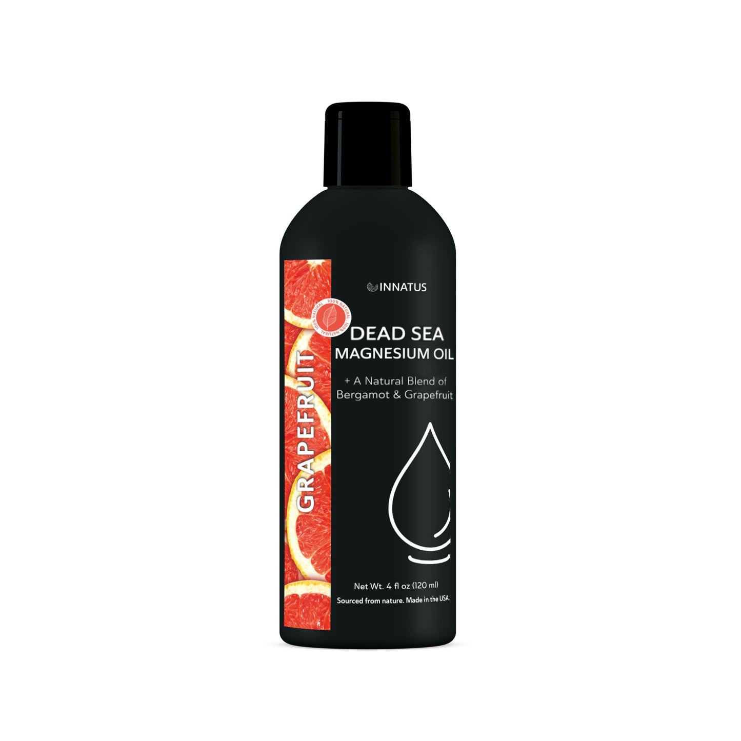 Natural Dead Sea Magnesium Bergamot and Grapefruit Oil
