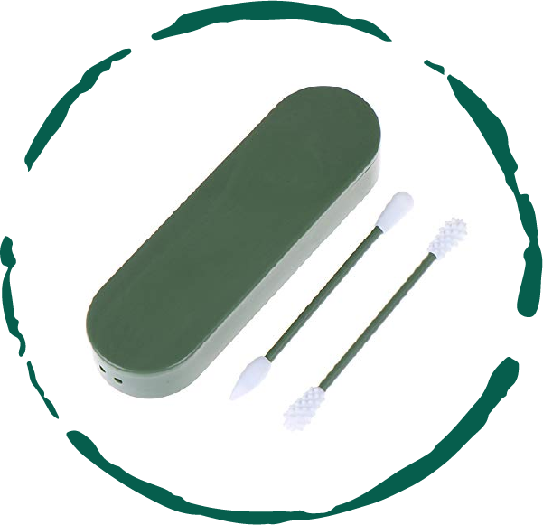 Reusable Silicone Cotton Swab
