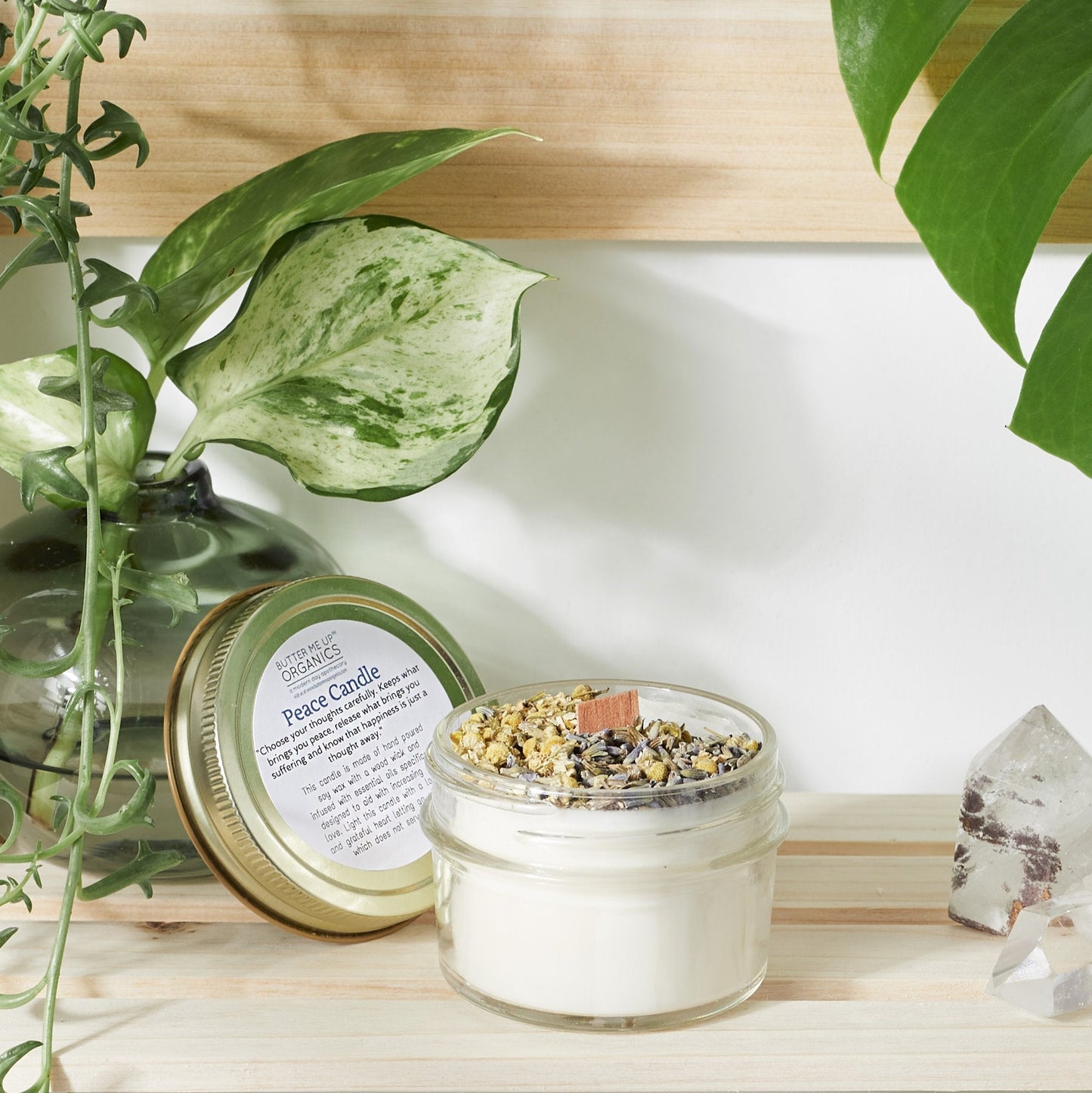 Peace Candle/ Serenity Candle/ Intention Candle/ Ritual Candle