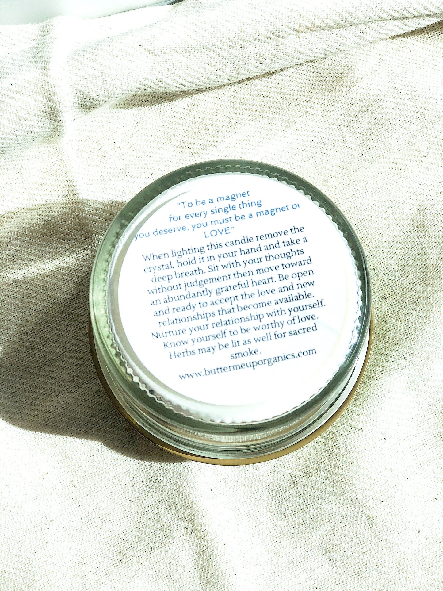 Love Spell/ Intention Candle/ Ritual Candle / Love and Light / Rose