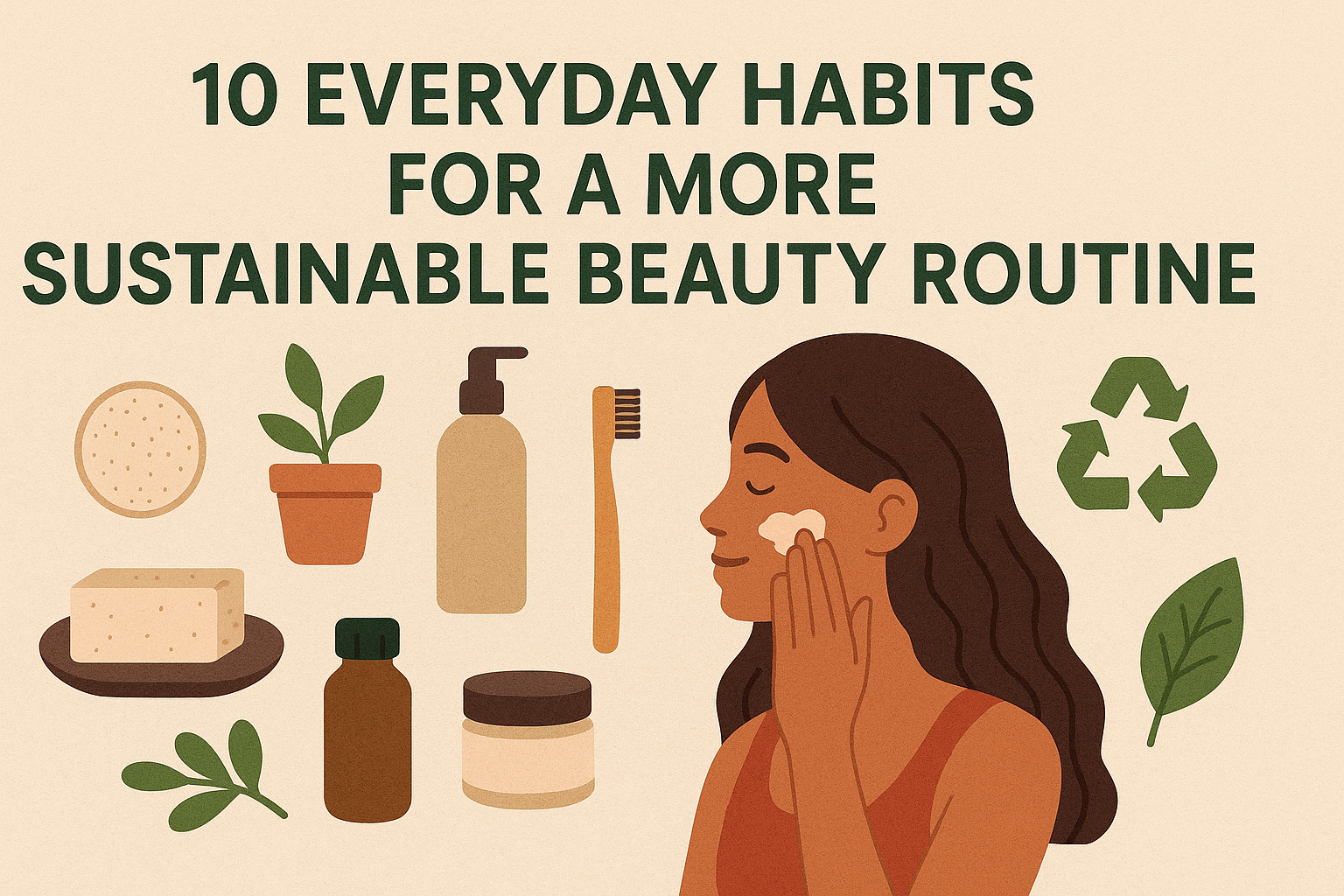 10 Everyday Habits for a More Sustainable Beauty Routine
