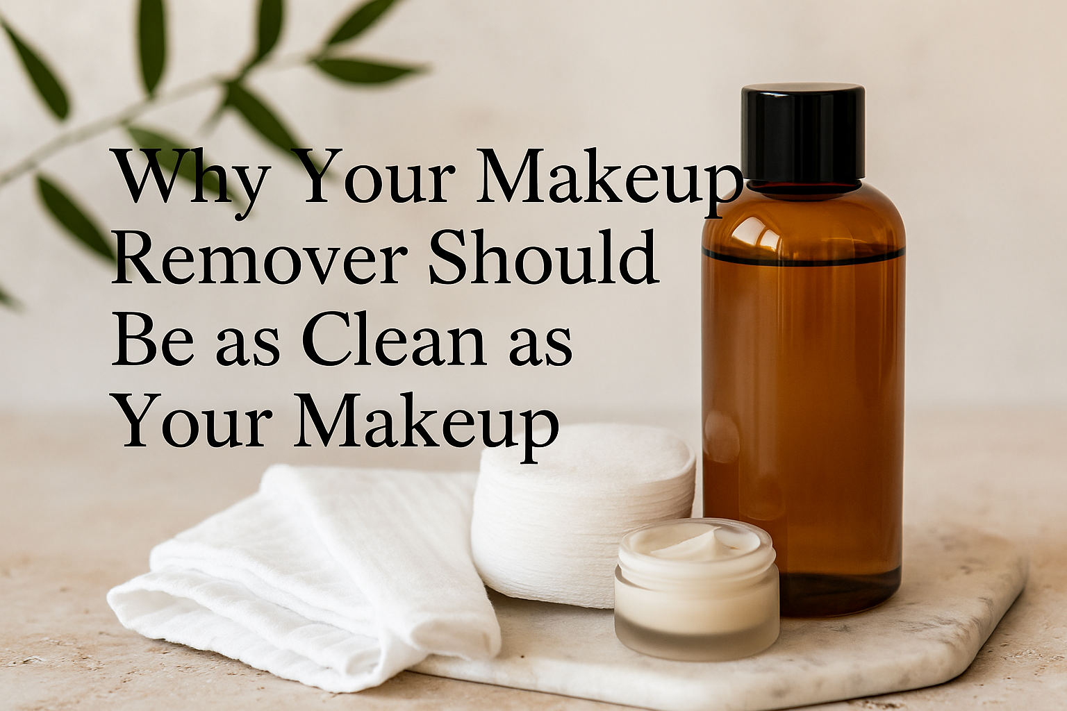 Why Your Makeup Remover Should Be as Clean as Your Makeup