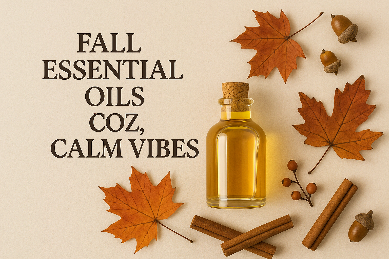 Fall Essential Oils for Cozy, Calm Vibes