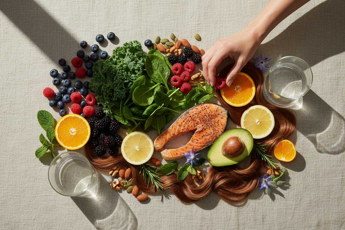 How Diet Affects Skin and Hair Health: What You Eat Shows on Your Skin