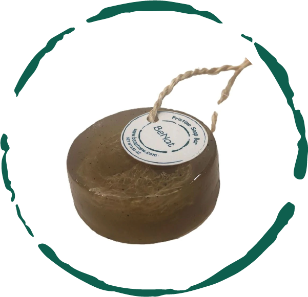 Pristine Green Clay, Bamboo, and Green Tea Soap Bar