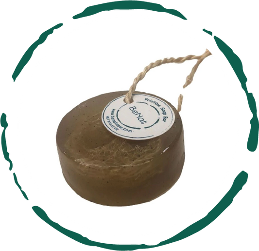 Pristine Green Clay, Bamboo, and Green Tea Soap Bar