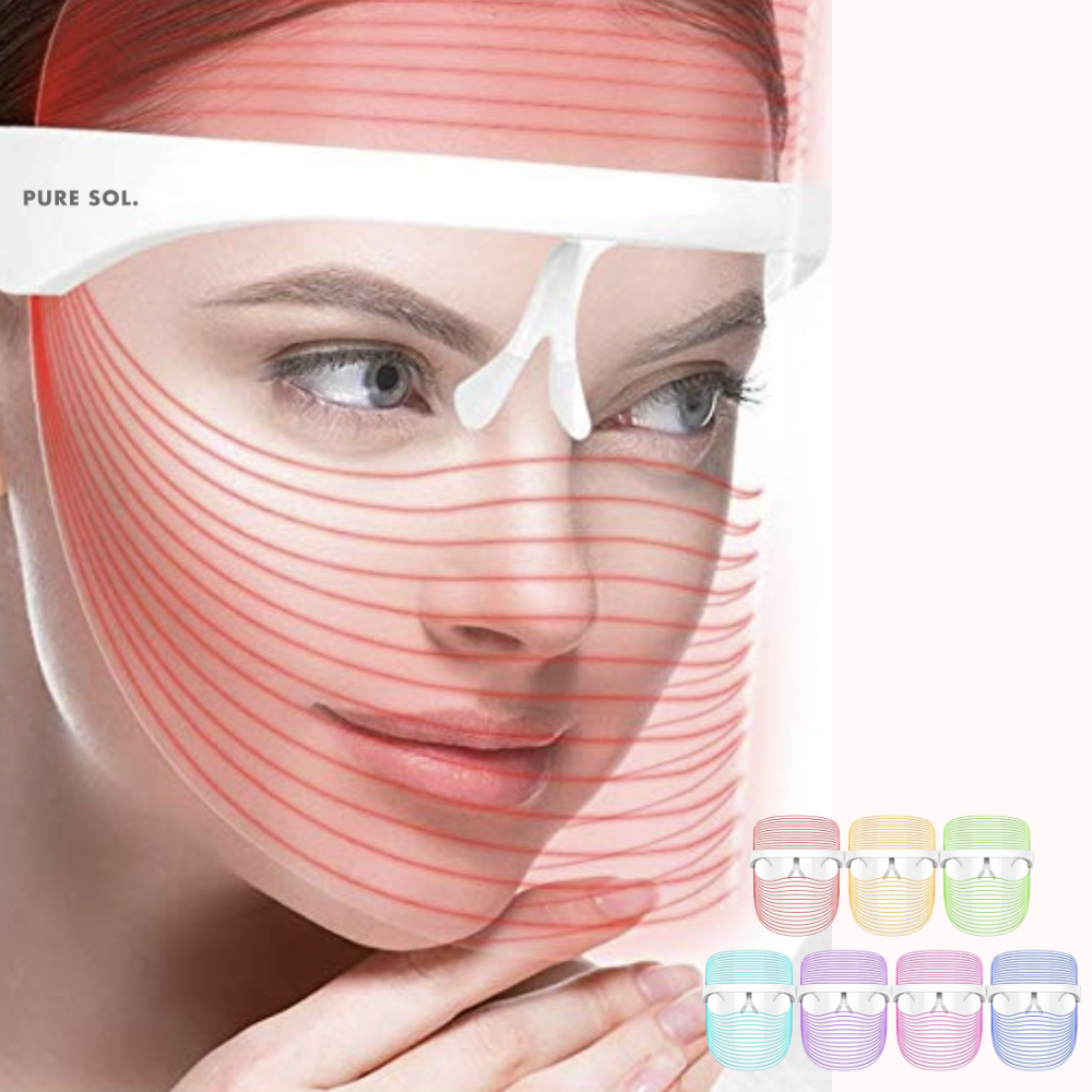 LPURE SOL Beauty  LED Light Therapy Skin Mask