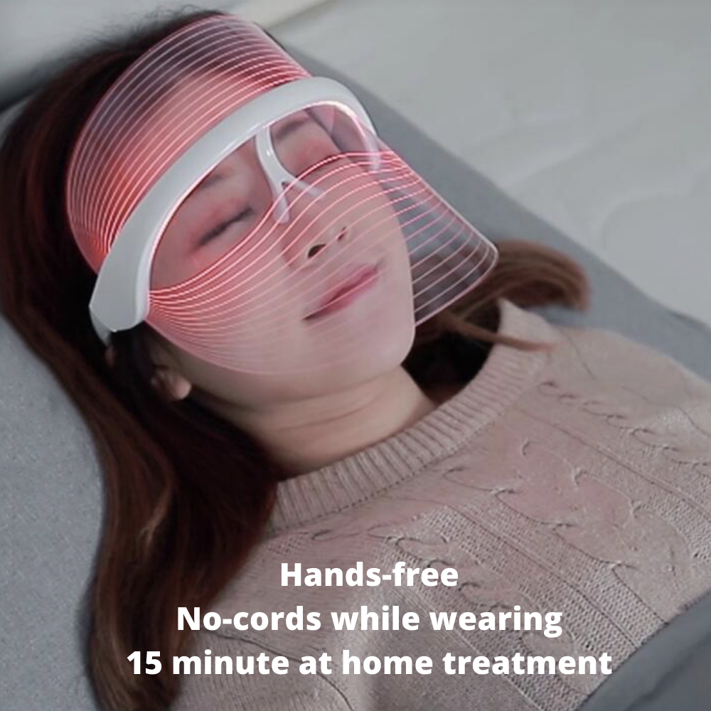 LPURE SOL Beauty  LED Light Therapy Skin Mask