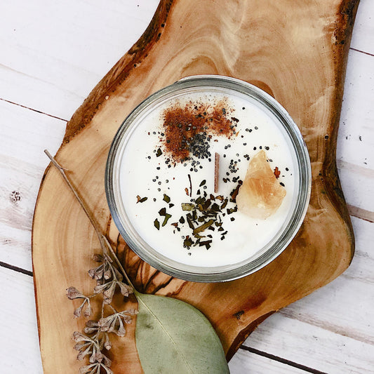 Abundance Candle / Ritual Candle/ Intention Candle