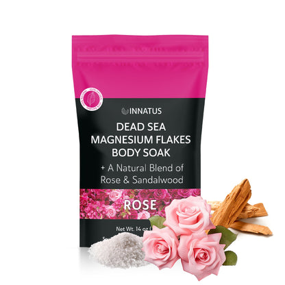 Luxury Dead Sea Spa Gift Set – Bath Salt, Magnesium Flakes, Pillow & Linen Spray