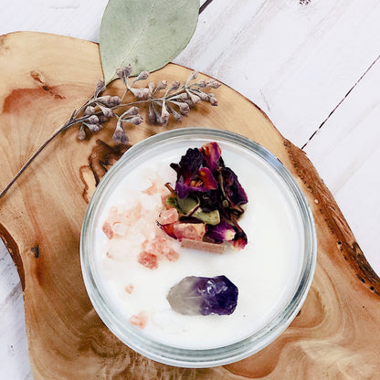 Grief Candle / Intention Candle / Essential Oil Candle