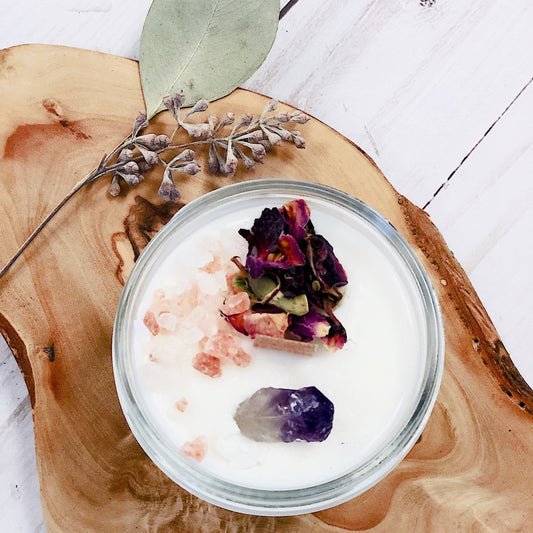 Grief Candle / Intention Candle / Essential Oil Candle