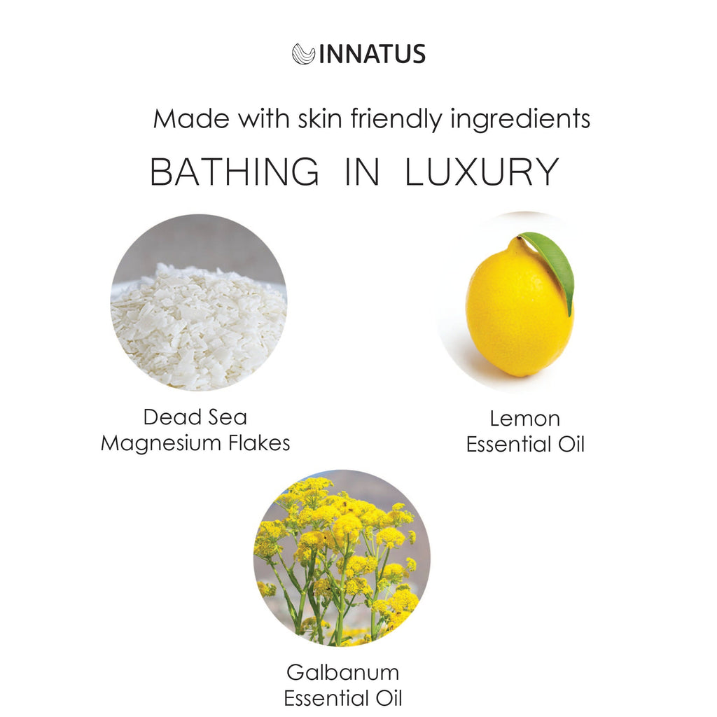 Pure Dead Sea Magnesium Flakes Bathing in Luxury Soak