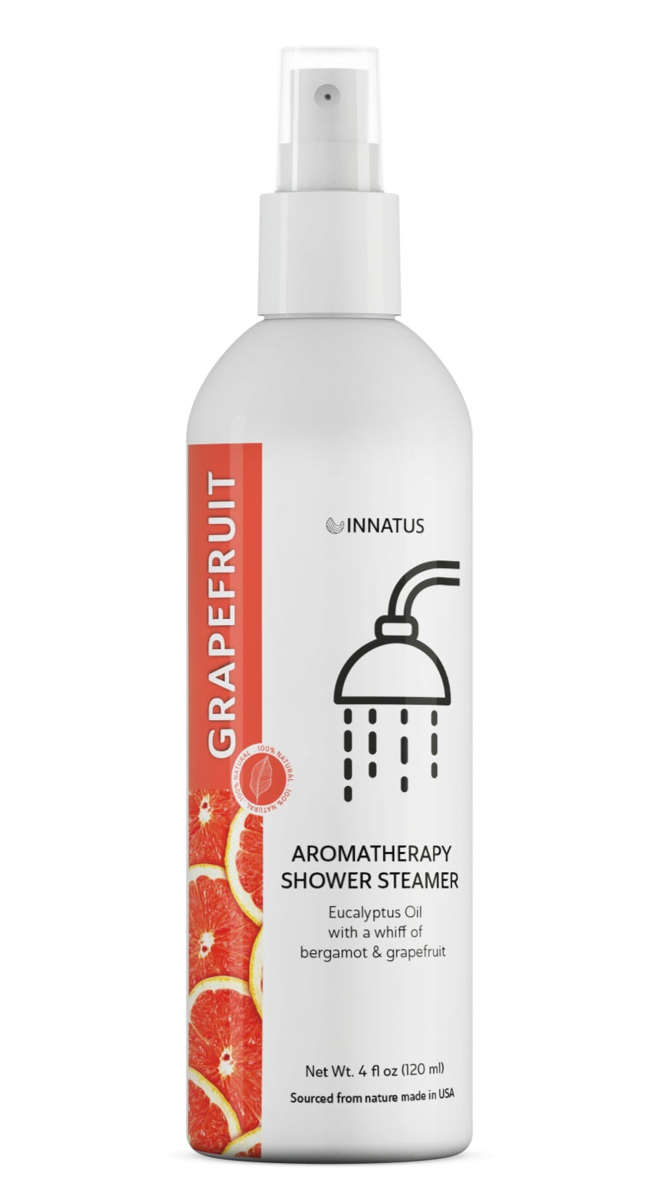 Shower Spray Eucalyptus Oil with a Whiff of Grapefruit