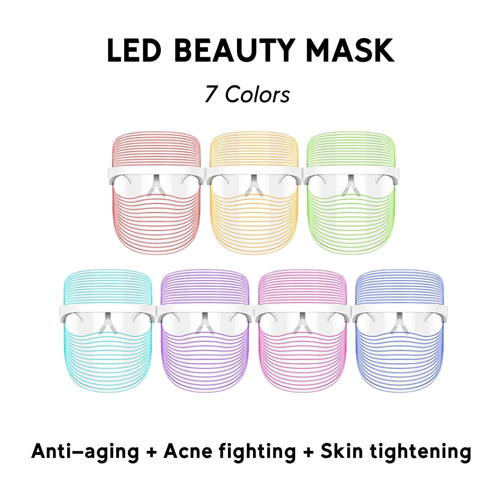 LPURE SOL Beauty  LED Light Therapy Skin Mask