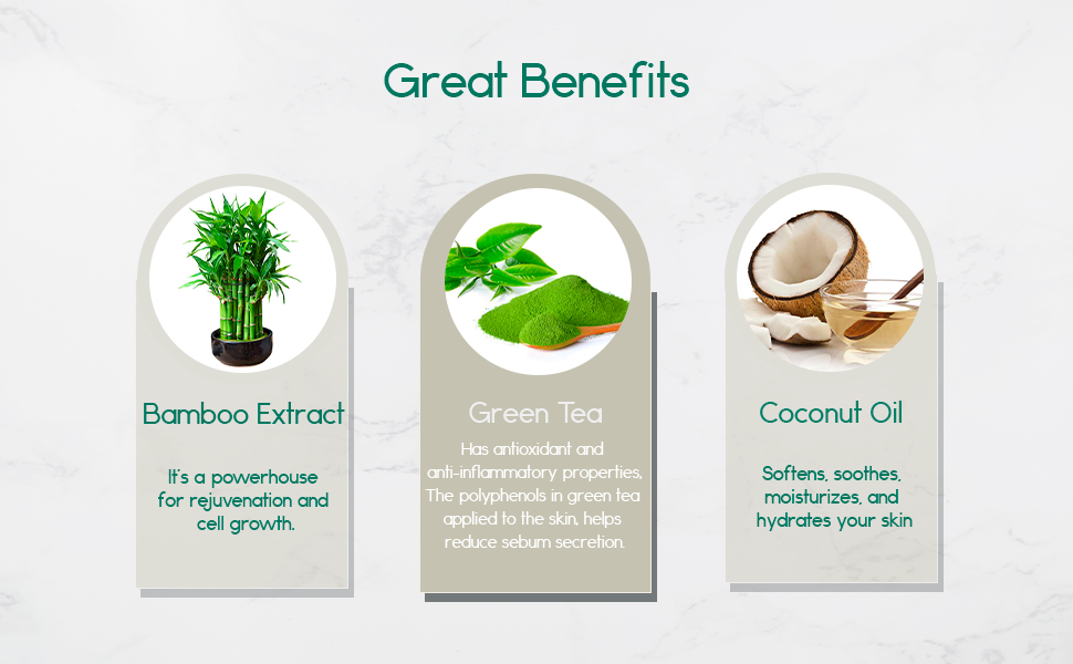 Pristine Green Clay, Bamboo, and Green Tea Soap Bar