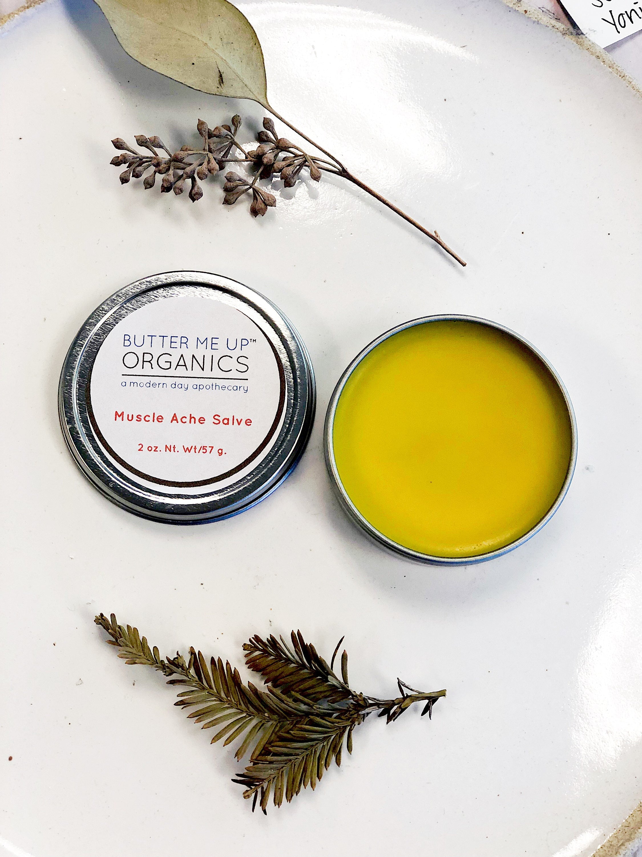 Organic Muscle Ache Salve w/ Cayenne