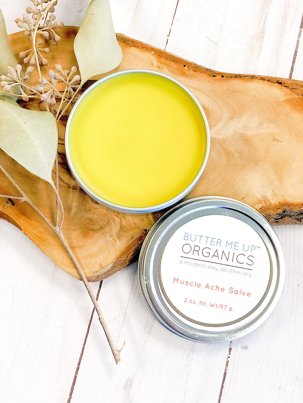 Organic Muscle Ache Salve w/ Cayenne