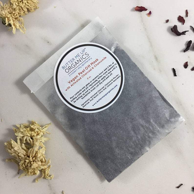 Vegan Charcoal Peel-Off Mask – Detox And Pore-Cleansing Facial Treatment