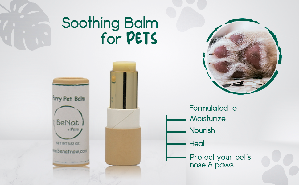 BeNat Pets. Furry Pet Balm