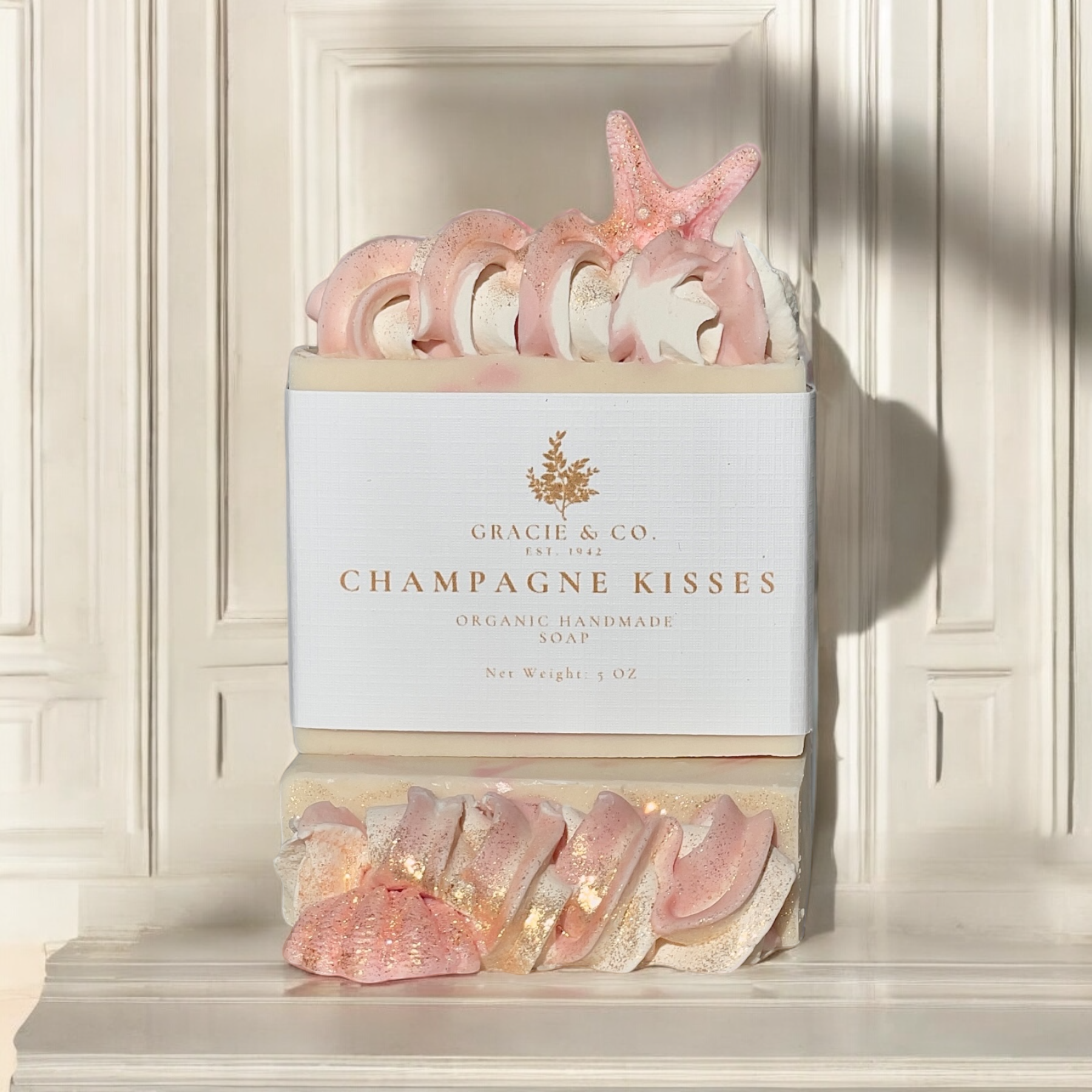 Champagne Kisses Shea Butter Soap - #1 Best Seller Luxury Bar