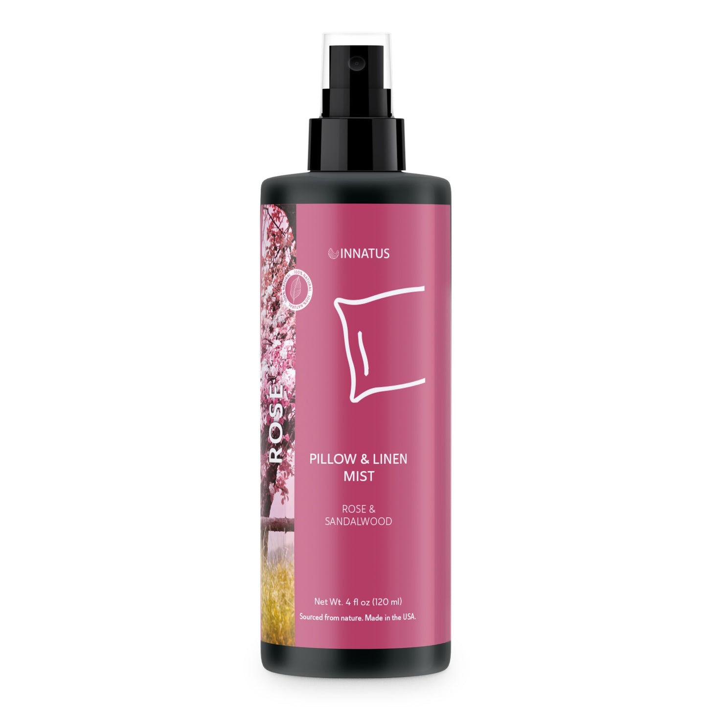 All Natural Rose Pillow & Linen Spray