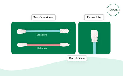 Reusable Silicone Cotton Swab