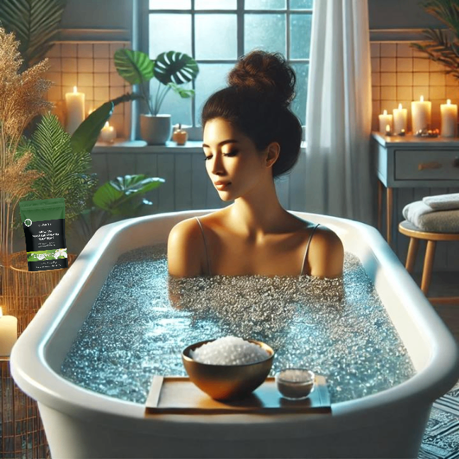 Pure Dead sea Magnesium Flakes Restful Cedarwood Soak