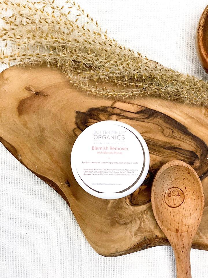 Organic Blemish & Dark Spot Cream | Manuka Honey + Calendula | Natural Acne Scar & Hyperpigmentation Treatment