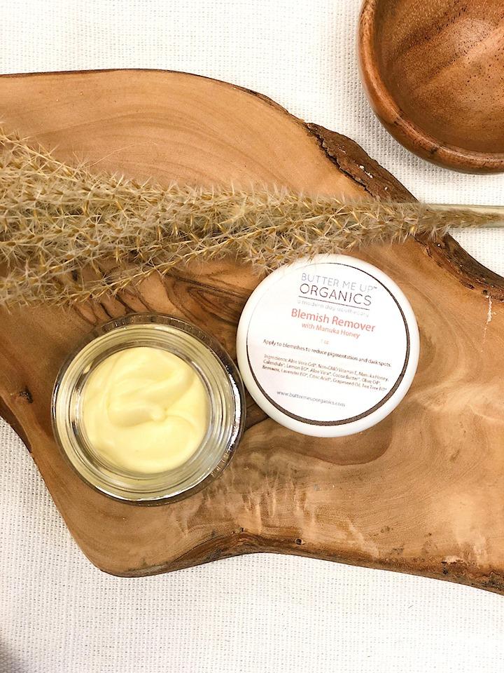 Organic Blemish & Dark Spot Cream | Manuka Honey + Calendula | Natural Acne Scar & Hyperpigmentation Treatment