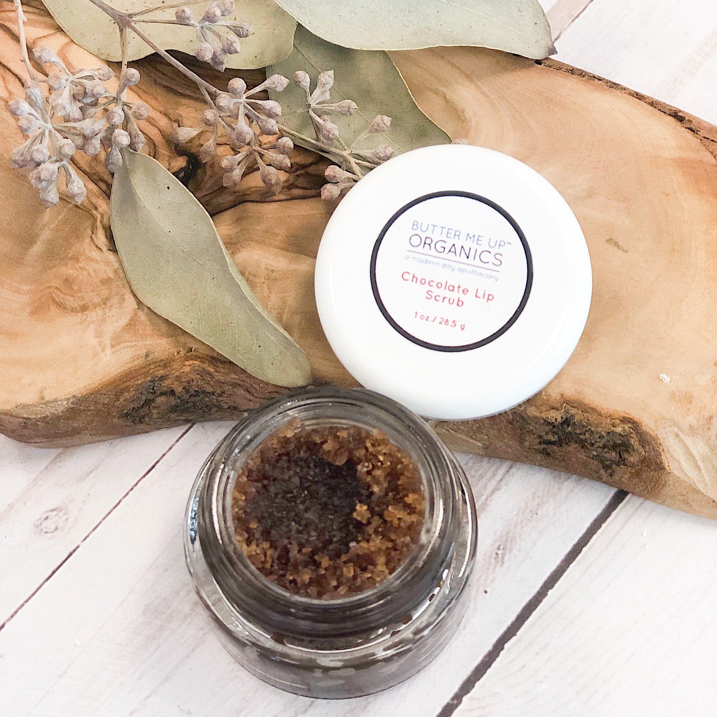 Organic Chocolate Lip Scrub Flaky Chapped Lips