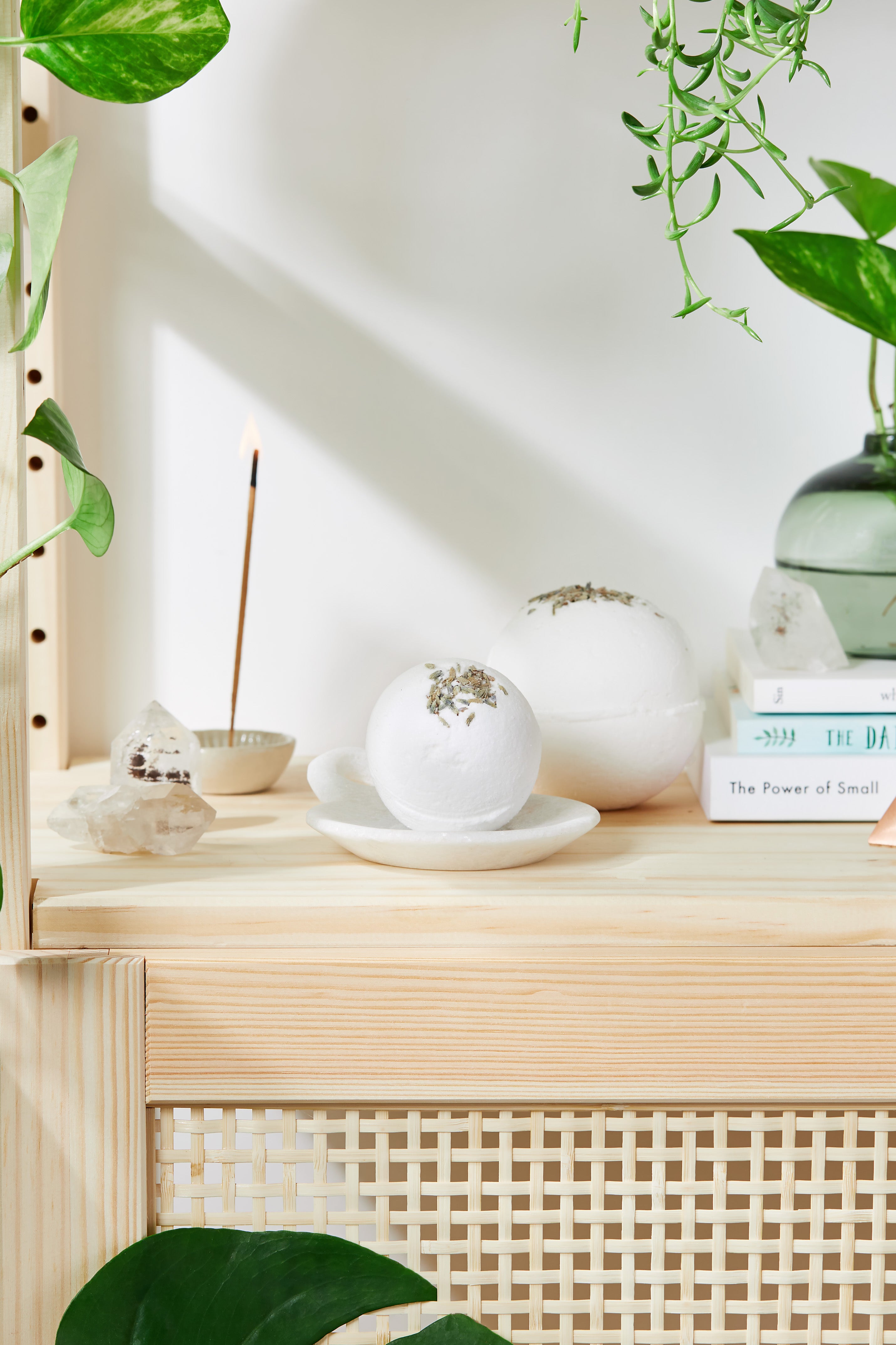 Organic Bath Bomb Calm Bomb- Lavender