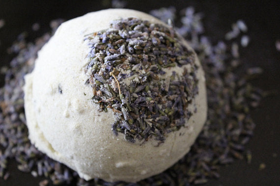 Organic Bath Bomb Calm Bomb- Lavender