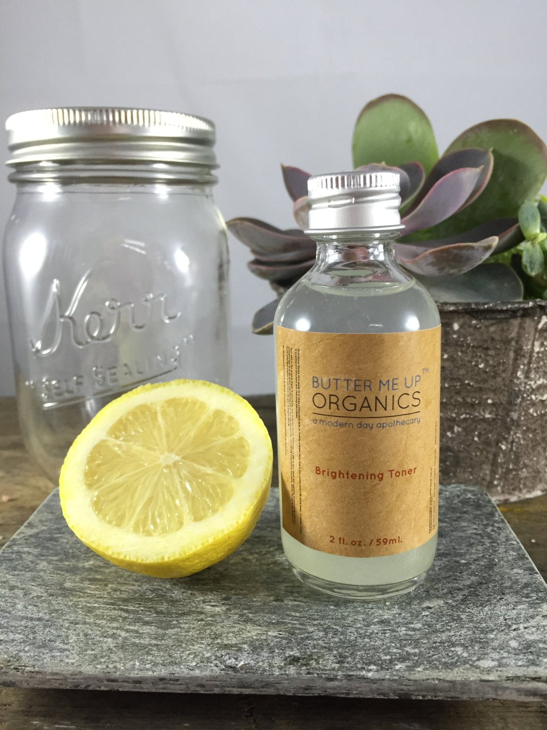 Brightening Lemon Toner | Natural Witch Hazel Face Toner