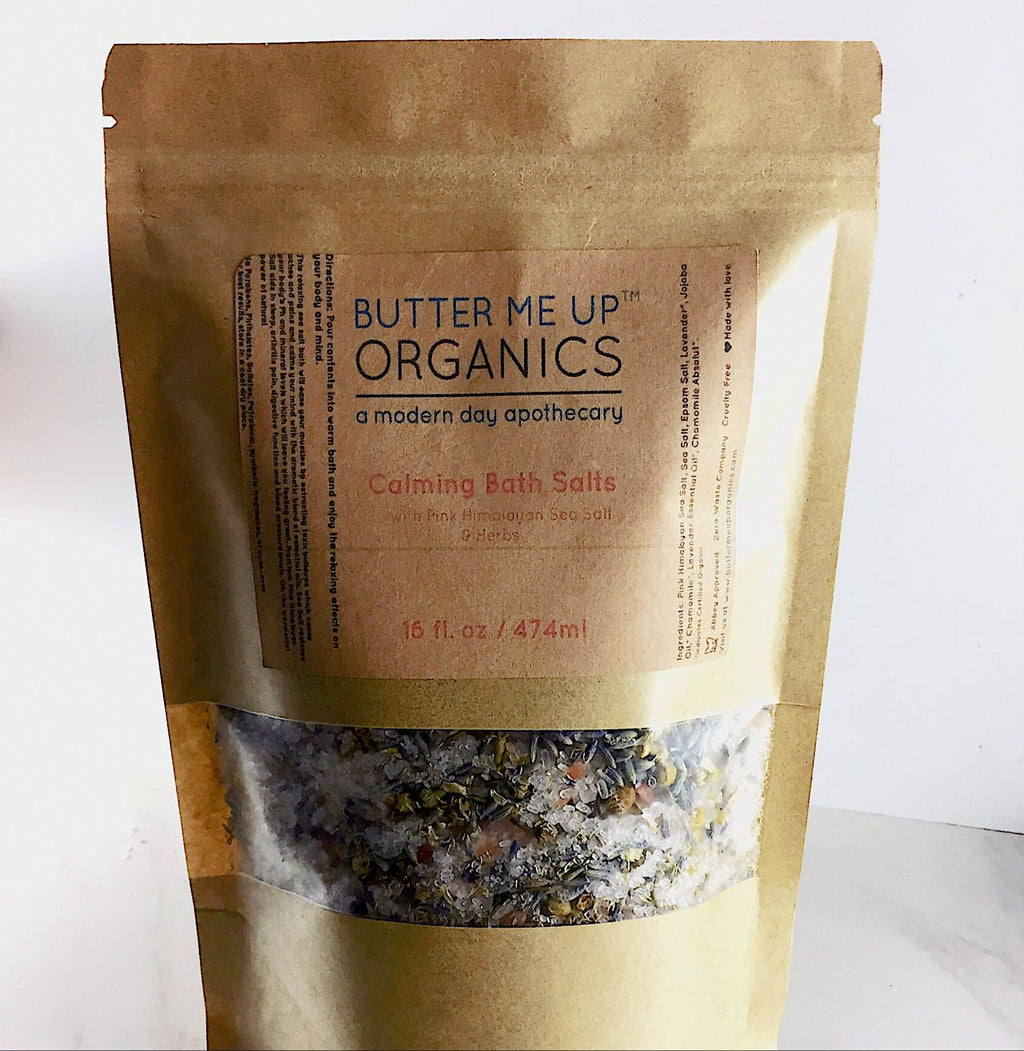 Lavender and Chamomile Calming Bath Salts