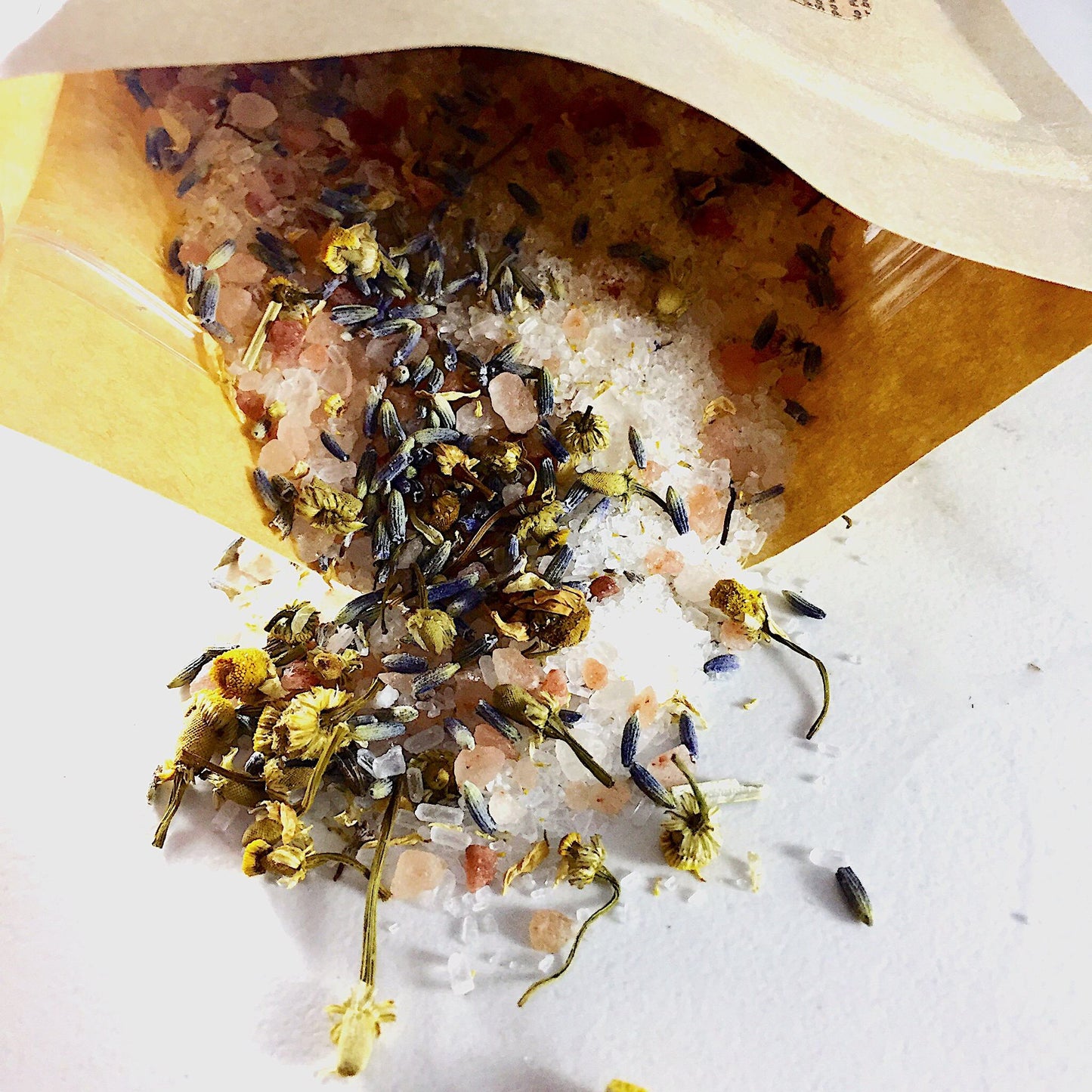 Lavender and Chamomile Calming Bath Salts