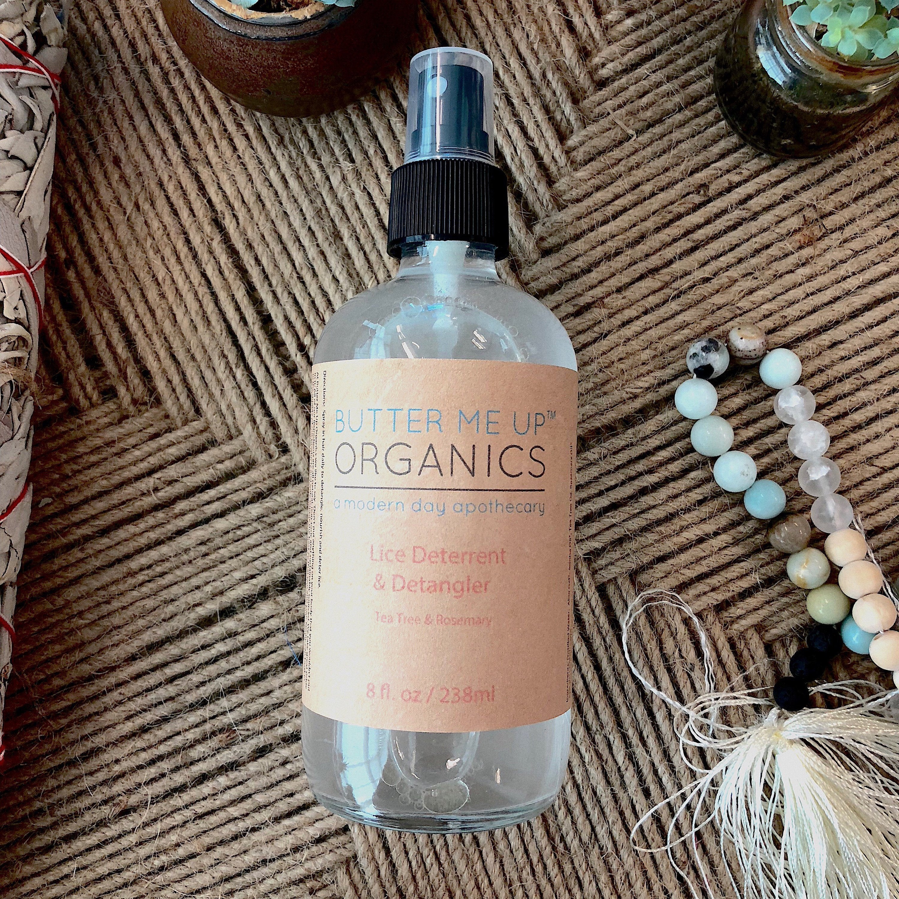 Organic Detangler and Organic Lice Prevention