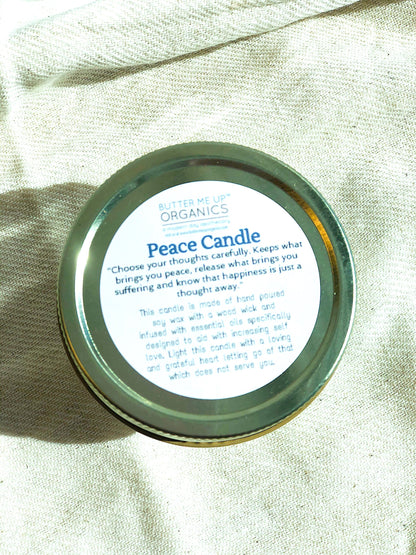 Peace Candle/ Serenity Candle/ Intention Candle/ Ritual Candle