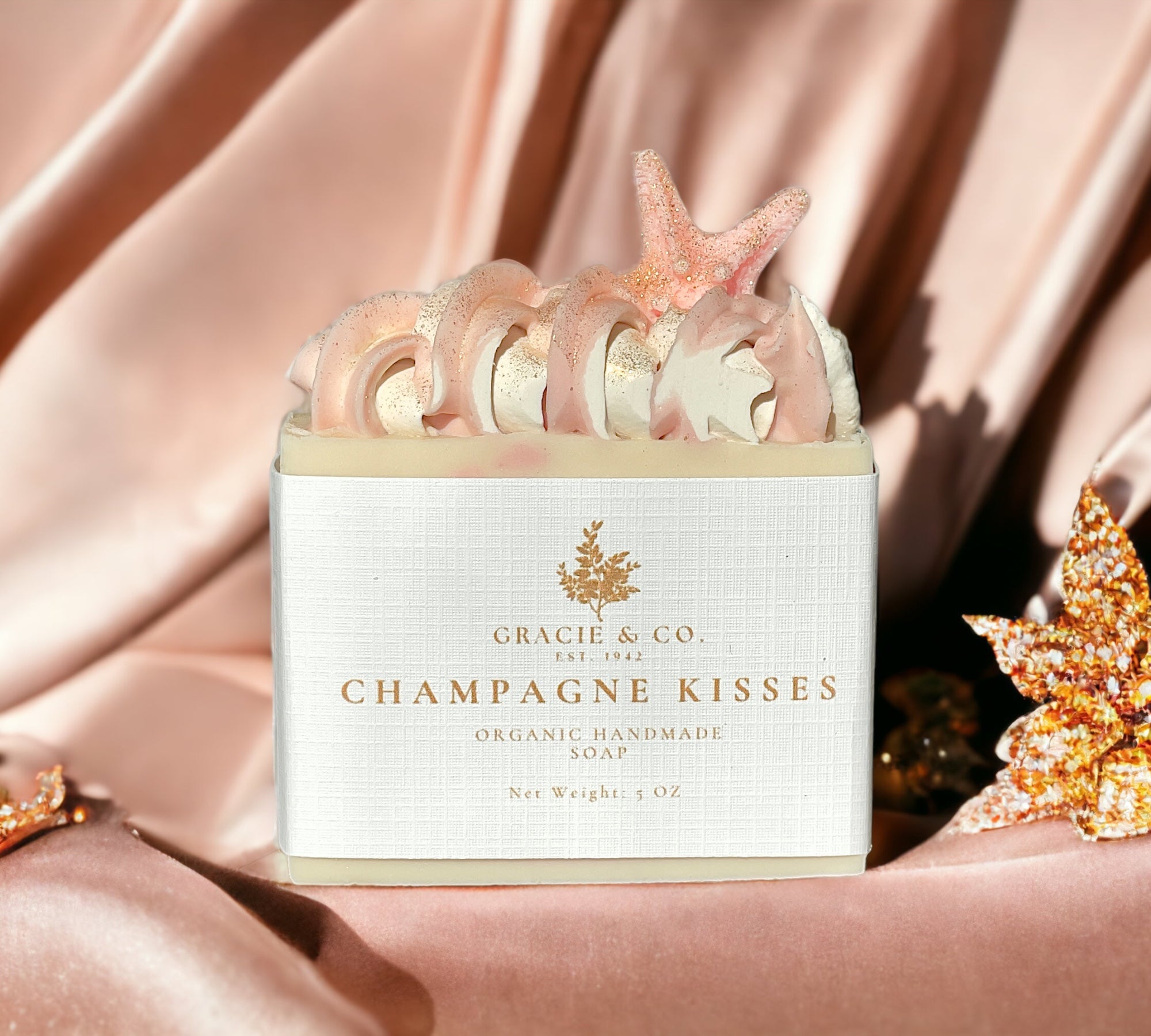 Champagne Kisses Shea Butter Soap - #1 Best Seller Luxury Bar