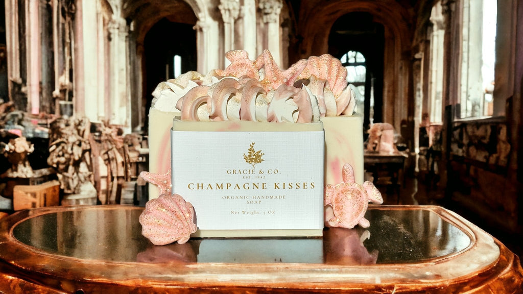 Champagne Kisses Shea Butter Soap - #1 Best Seller Luxury Bar
