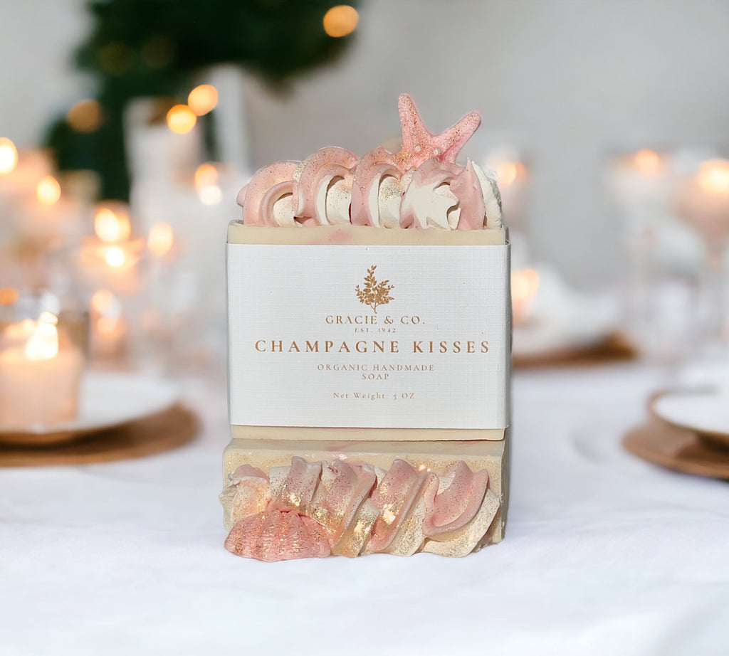 Champagne Kisses Shea Butter Soap - #1 Best Seller Luxury Bar
